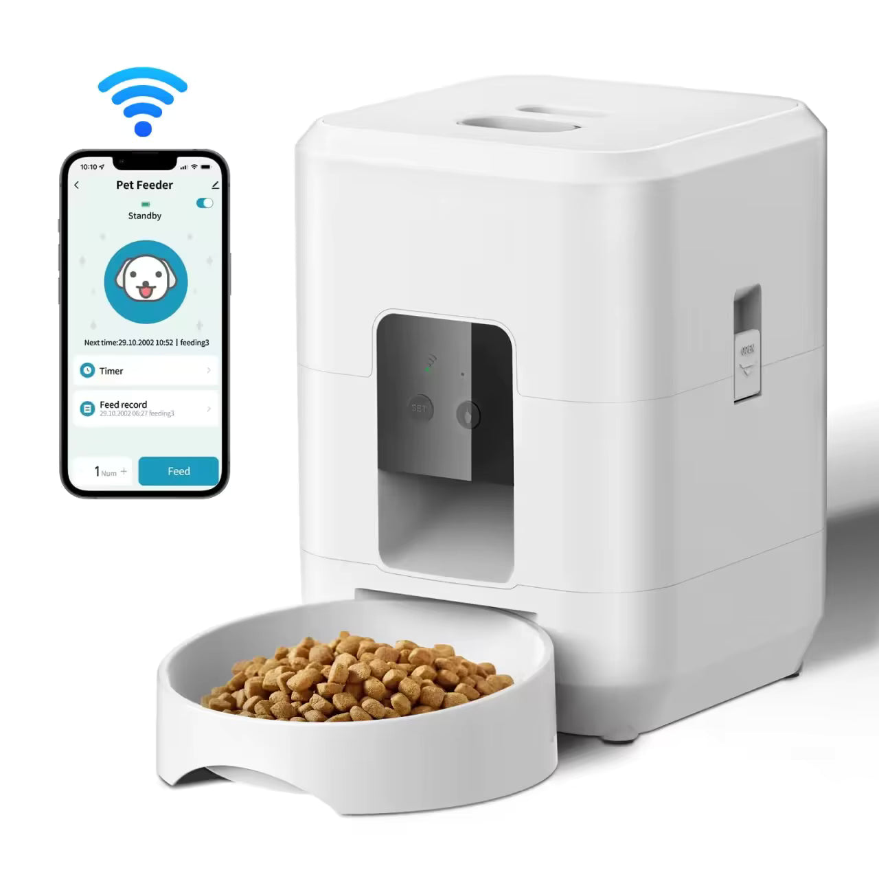 Comedero Automático Inteligente para Mascotas